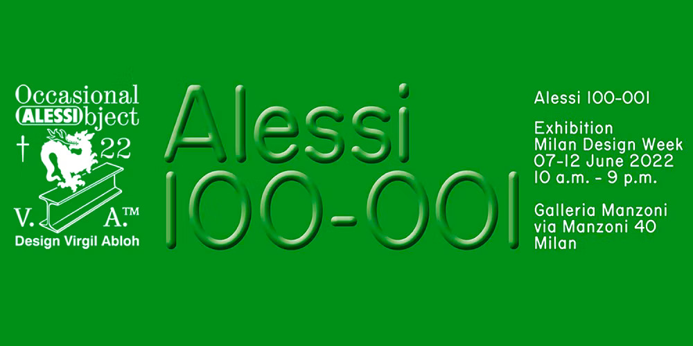 Alessi 100 -001 Design Week Milano